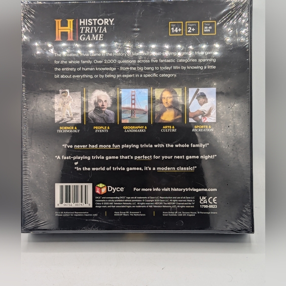 HISTORY Channel Trivia Card Game - General Knowledge Game NEW - Picture 3 of 4